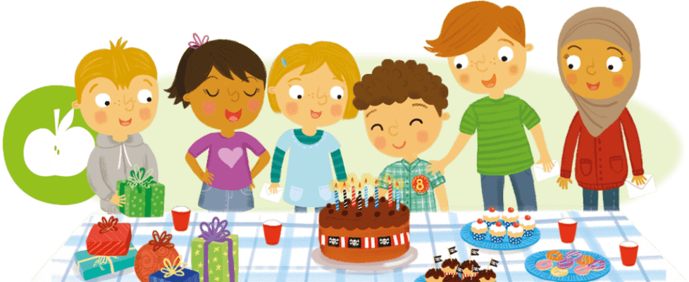 header-food-and-drink-sml Kids at a birthday party