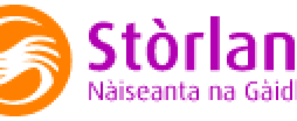 Logo: Stòrlann Nàiseanta na Gàidhlig