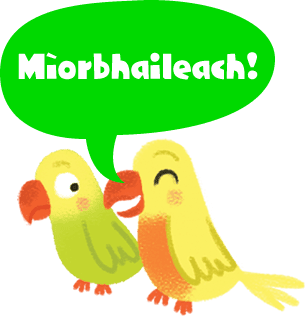 Illustration: two birds with one saying 'marvellous!'