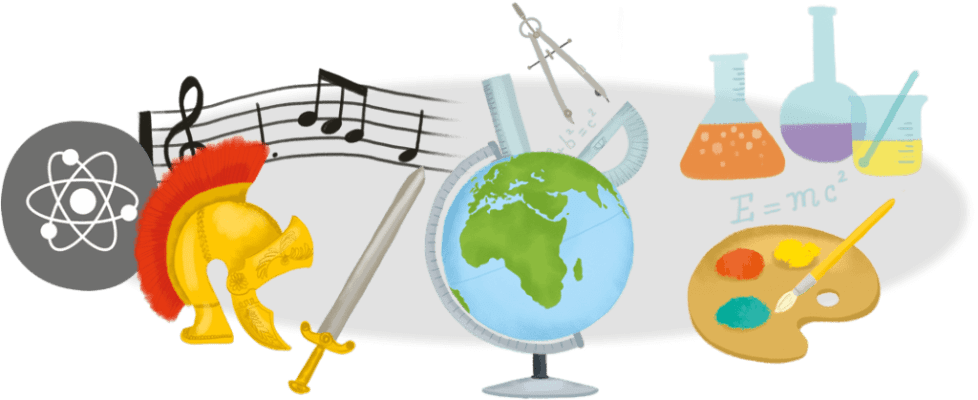 Illustration: School Subjects