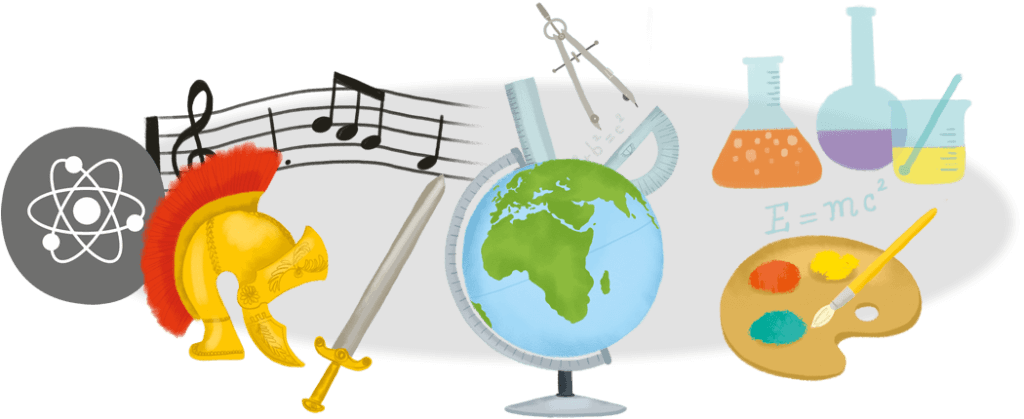 Illustration: School Subjects